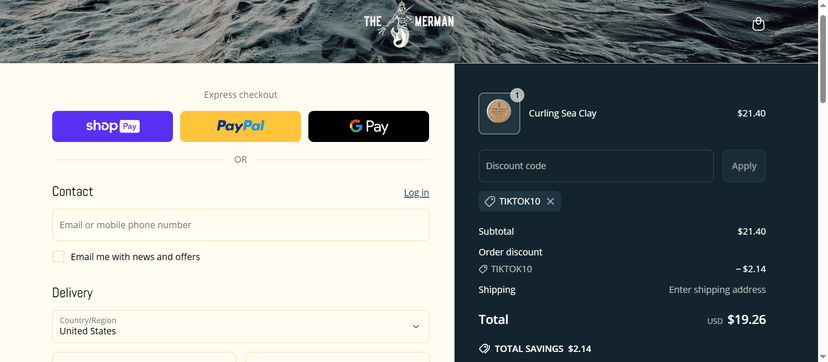10% Off on Everything Sea Spray at The Merman - Claim Your Discount